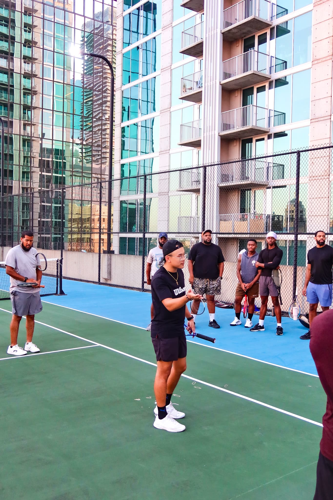 Elite Aces tennis player photo.